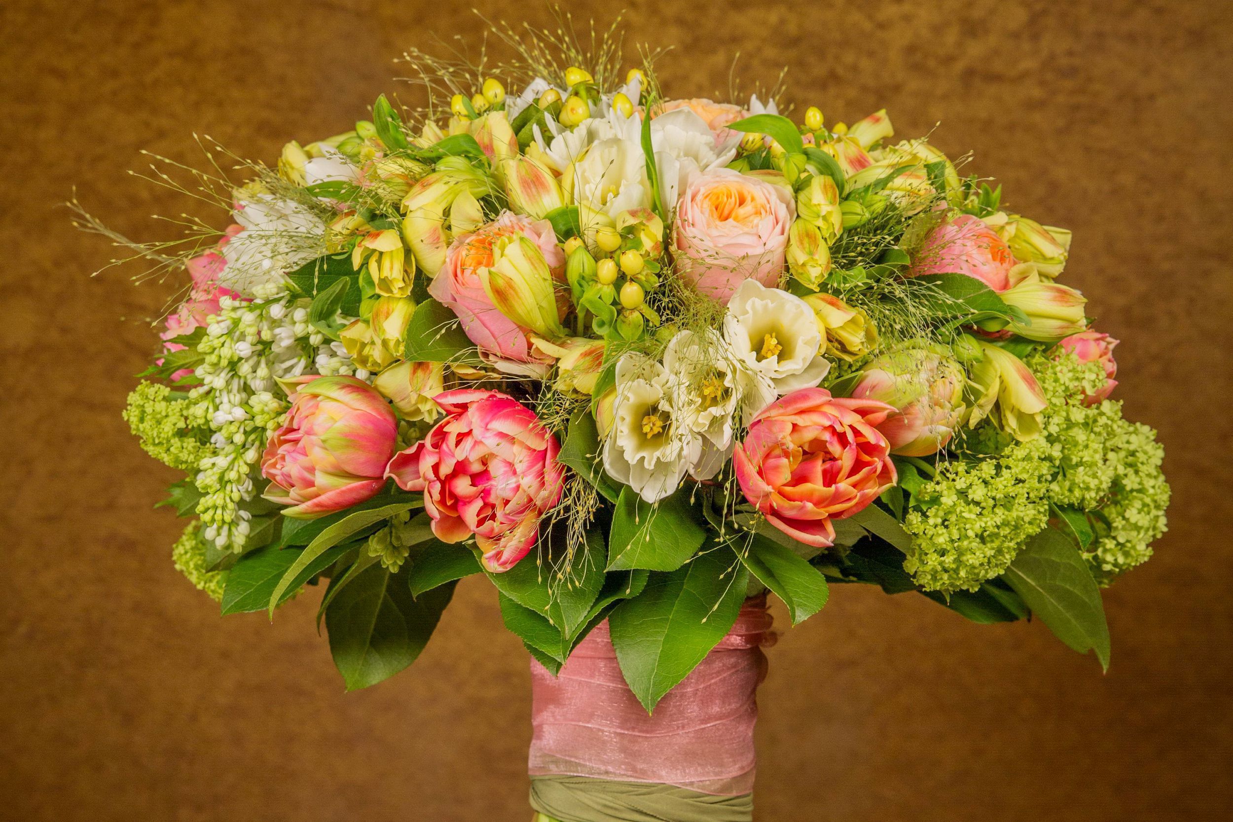 Bouquet Of Flowers In High Resolution